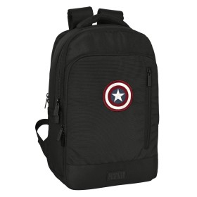 Sac à Dos pour Portable et Tablette avec Sortie USB Capitán América Noir: Plus de 300.000 produits de grandes marques en vente d