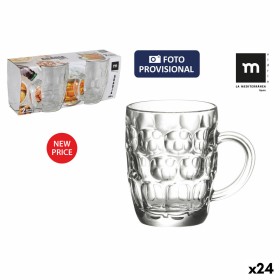 Ensemble de jarres La Mediterránea Abadia 11,5 x 10 cm 300 ml 2 Pièces Ø 7,7 cm 11,4 cm 9,7 cm (24 Unités): Plus de 300.000 prod
