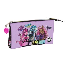 Trousse Fourre-Tout Double Monster High Creep Noir 22 x 12 x 3 cm: Plus de 300.000 produits de grandes marques en vente directe 