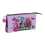 Trousse Fourre-Tout Double Monster High Creep Noir 22 x 12 x 3 cm: Plus de 300.000 produits de grandes marques en vente directe 