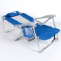 Chaise de Plage Aktive Bleu Blanc 49 x 78 x 56 cm (2 Unités): Plus de 300.000 produits de grandes marques en vente directe à pri