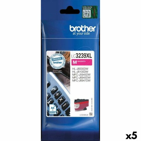 Cartouche d'encre originale Brother HLJ6000 / MFCJ5945 / MFCJ6945 Magenta (5 Unités): Plus de 300.000 produits de grandes marque