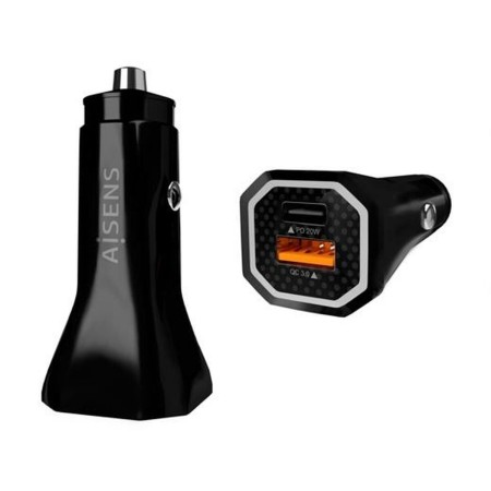 Chargeur de voiture Aisens QC3.0 Noir: Plus de 300.000 produits de grandes marques en vente directe à prix usine sur cadeaufou.c