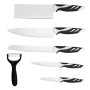 Ensemble de Couteaux Bravissima Kitchen Swiss Chef (6 pcs): Plus de 300.000 produits de grandes marques en vente directe à prix 