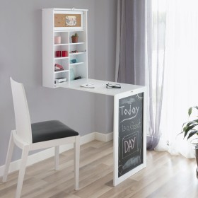 Bureau Mural Rabattable Woldy InnovaGoods: Plus de 300.000 produits de grandes marques en vente directe à prix usine sur cadeauf