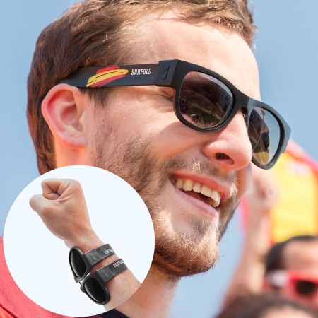 Lunettes de Soleil Enveloppantes Sunfold Spain Black: Plus de 300.000 produits de grandes marques en vente directe à prix usine 
