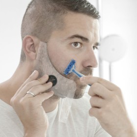 Moule pour Rasage de Barbe Hipster Barber InnovaGoods: Plus de 300.000 produits de grandes marques en vente directe à prix usine