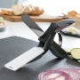 Couteau-Ciseau avec Mini Planche à Découper Intégrée Scible InnovaGoods: Plus de 300.000 produits de grandes marques en vente di