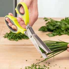 Ciseaux de Cuisine Multi-Coupe 5 en 1 Fivessor InnovaGoods: Plus de 300.000 produits de grandes marques en vente directe à prix 