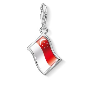 Perle de verre Femme Thomas Sabo 1210-603-10 Rouge Argenté (1 cm): Plus de 300.000 produits de grandes marques en vente directe 