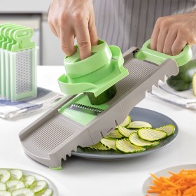 Mandoline-Râpe Pliable 6 en 1 Choppie InnovaGoods: Plus de 300.000 produits de grandes marques en vente directe à prix usine sur