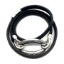 Bracelet Femme Panarea BR3GN Noir Argent Argenté (52 cm): Plus de 300.000 produits de grandes marques en vente directe à prix us