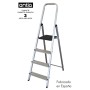 Échelle pliante à 4 marches Antia Aluminium 152 x 42,5 x 12 cm: Plus de 300.000 produits de grandes marques en vente directe à p