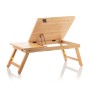 Table pliante d'appoint en bambou Lapwood InnovaGoods: Plus de 300.000 produits de grandes marques en vente directe à prix usine