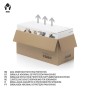 Table pliante d'appoint en bambou Lapwood InnovaGoods: Plus de 300.000 produits de grandes marques en vente directe à prix usine