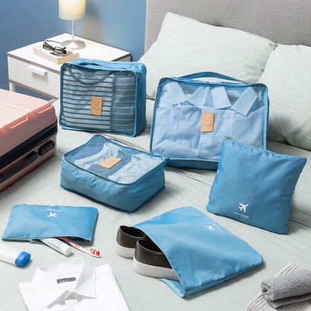 Ensemble de sacs de rangement pour bagage Luggan InnovaGoods 6 Pièces: Plus de 300.000 produits de grandes marques en vente dire