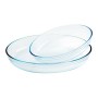 Ensemble de plats de cuisson au four Ô Cuisine 334SA06 Transparent verre (2 pcs): Plus de 300.000 produits de grandes marques en