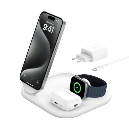 Chargeur sans fil Belkin WIZ029VFWH Blanc: Plus de 300.000 produits de grandes marques en vente directe à prix usine sur cadeauf