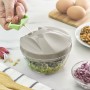 Mini-Hachoir Manuel avec Cordon Spinop InnovaGoods: Plus de 300.000 produits de grandes marques en vente directe à prix usine su