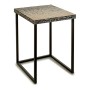 Table d'appoint Gris Métal Nacre noire Contre-plaqué (47 x 62 x 47 cm): Plus de 300.000 produits de grandes marques en vente dir