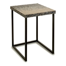 Table d'appoint Gris Métal Nacre noire Contre-plaqué (47 x 62 x 47 cm): Plus de 300.000 produits de grandes marques en vente dir