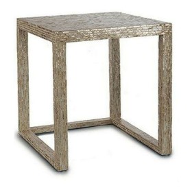 Jeu de 2 tables Beige Doré Blanc Nacre noire Contre-plaqué: Plus de 300.000 produits de grandes marques en vente directe à prix 