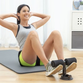 Barre de Maintien pour Abdominaux avec Fixation Ventouse et Guide d’Exercices CoreUp InnovaGoods: Plus de 300.000 produits de gr