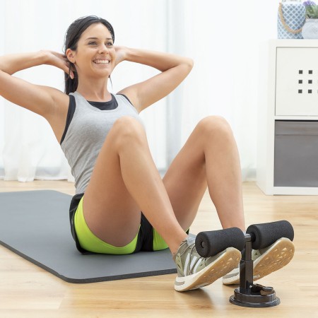 Barre de Maintien pour Abdominaux avec Fixation Ventouse et Guide d’Exercices CoreUp InnovaGoods: Plus de 300.000 produits de gr