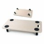 Plateforme carrée en bois avec roulettes Bricotech (57,5 x 29 x 1,8 cm) Bois 57,5 x 29 x 1,8 cm: Plus de 300.000 produits de gra