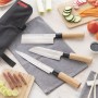 Ensemble de Couteaux avec Étui de Transport Professionnel Damas·Q InnovaGoods: Plus de 300.000 produits de grandes marques en ve