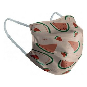 Masque en tissu hygiénique réutilisable 10-12 Ans Pastèque: Plus de 300.000 produits de grandes marques en vente directe à prix 