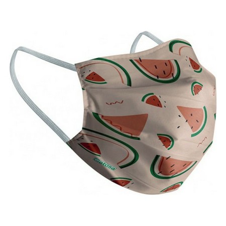 Masque en tissu hygiénique réutilisable 10-12 Ans Pastèque: Plus de 300.000 produits de grandes marques en vente directe à prix 
