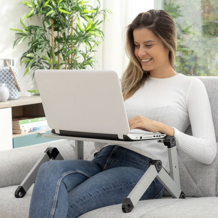 Table Réglable Positions Multiples pour Ordinateur Portable Omnible InnovaGoods: Plus de 300.000 produits de grandes marques en 