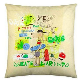 Housse de coussin Cool Kids Skate Boarding (50 x 50 cm): Plus de 300.000 produits de grandes marques en vente directe à prix usi