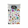 Housse de Couette Costura Cool Icons Lit 1 persone (150 x 220 cm): Plus de 300.000 produits de grandes marques en vente directe 