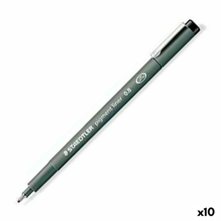 Feutres Staedtler Pigment Line Noir (10 Unités): Plus de 300.000 produits de grandes marques en vente directe à prix usine sur c