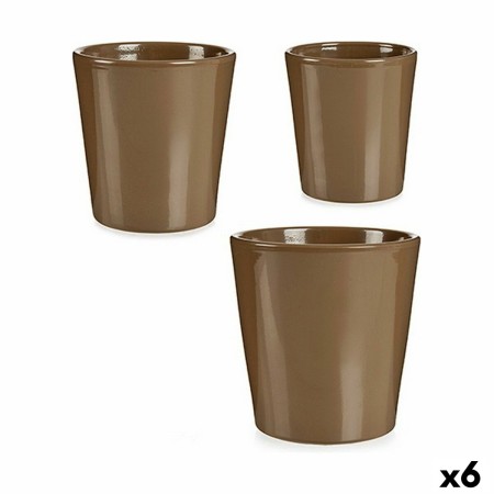 Set de pots Ibergarden LINCE PQ - 7006 Taupe Argile (6 Unités): Plus de 300.000 produits de grandes marques en vente directe à p