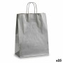Sac en papier Pincello 32411 Argenté 12 x 52 x 32 cm 32 X 12 X 50 cm (25 Unités): Plus de 300.000 produits de grandes marques en