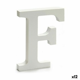 Lettre Pincello F Blanc 1,8 x 21 x 17 cm (12 Unités): Plus de 300.000 produits de grandes marques en vente directe à prix usine 