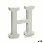 Lettre Pincello H Blanc 2 x 16 x 14,5 cm (24 Unités): Plus de 300.000 produits de grandes marques en vente directe à prix usine 
