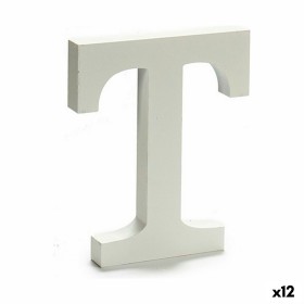 Lettre Pincello T Blanc 1,8 x 21 x 17 cm (12 Unités): Plus de 300.000 produits de grandes marques en vente directe à prix usine 