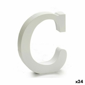 Lettre Pincello C Blanc Bois 2 x 11 cm (24 Unités): Plus de 300.000 produits de grandes marques en vente directe à prix usine su