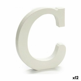 Lettre Pincello C Blanc 1,8 x 21 x 17 cm (12 Unités): Plus de 300.000 produits de grandes marques en vente directe à prix usine 