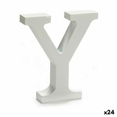 Lettre Pincello Y Blanc 2 x 16 x 14,5 cm (24 Unités): Plus de 300.000 produits de grandes marques en vente directe à prix usine 