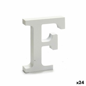 Lettre Pincello F Blanc 2 x 16 x 14,5 cm (24 Unités): Plus de 300.000 produits de grandes marques en vente directe à prix usine 