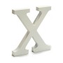 Lettre Pincello X Blanc 1,8 x 21 x 17 cm (12 Unités): Plus de 300.000 produits de grandes marques en vente directe à prix usine 