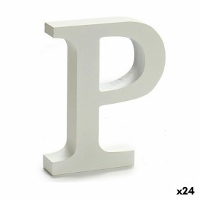 Lettre Pincello P Blanc 2 x 16 x 14,5 cm (24 Unités): Plus de 300.000 produits de grandes marques en vente directe à prix usine 