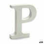Lettre Pincello P Blanc 2 x 16 x 14,5 cm (24 Unités): Plus de 300.000 produits de grandes marques en vente directe à prix usine 