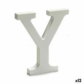Lettre Pincello Y Blanc 1,8 x 21 x 17 cm (12 Unités): Plus de 300.000 produits de grandes marques en vente directe à prix usine 