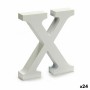 Lettre Pincello X Blanc 2 x 16 x 14,5 cm (24 Unités): Plus de 300.000 produits de grandes marques en vente directe à prix usine 